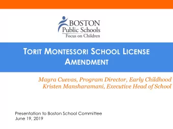 School Committee Private School Policy    Massachusetts General Laws require local school