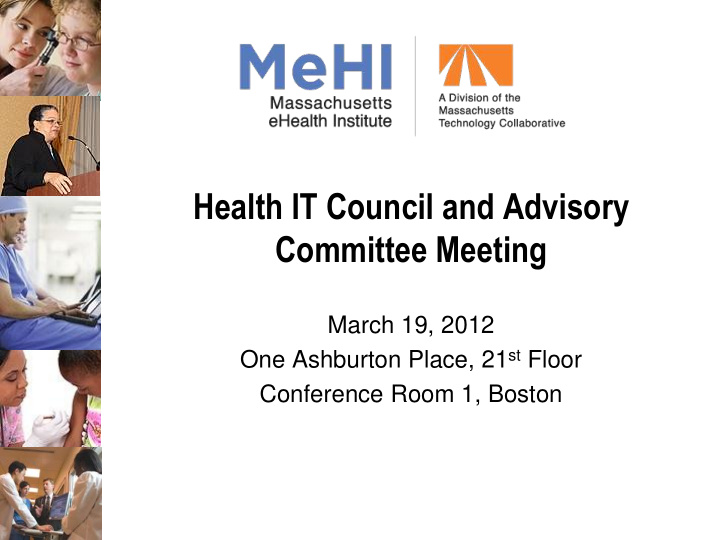 health it council and advisory