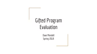 Evaluation  Dave Mendell  Spring 2018  Demographic Context - Wallingford Swarthmore School District