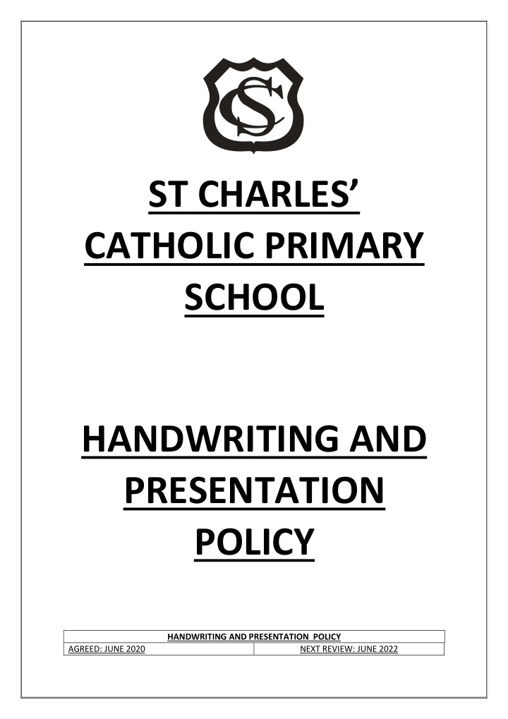 st charles catholic primary school