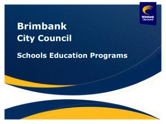 Brimbank  City Council  Schools Education Programs  Brimbank  Schools  Inner North-West of
