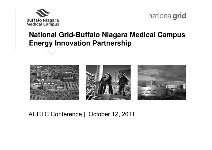 national grid buffalo niagara medical campus energy