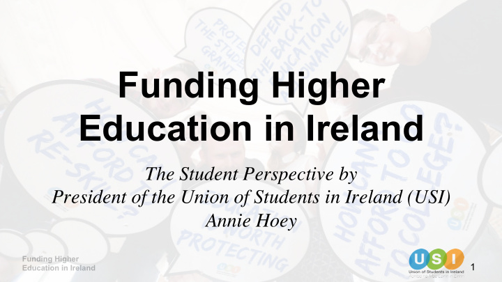 funding higher education in ireland