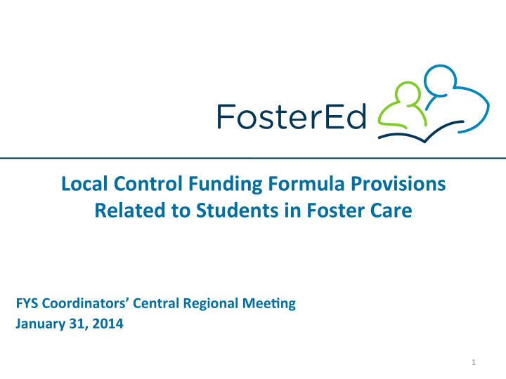 local control funding formula provisions related to