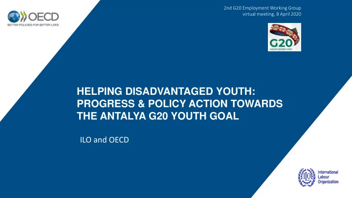 helping disadvantaged youth