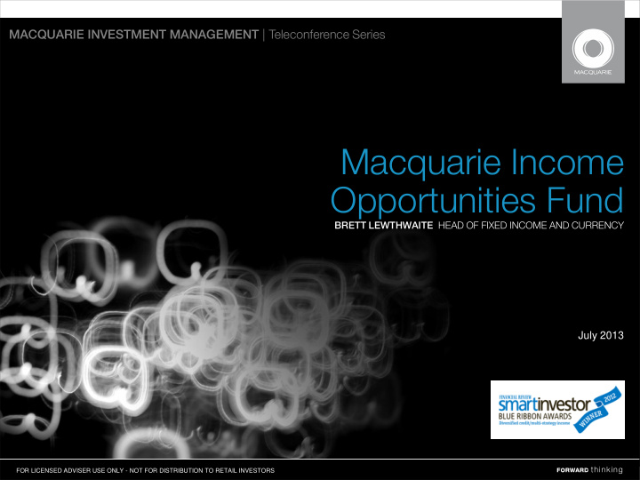 macquarie income