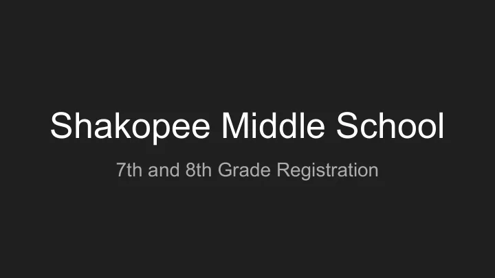 shakopee middle school