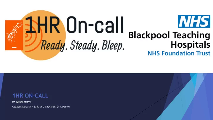 1hr on call
