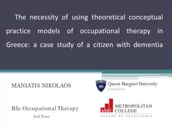 IS  L  S  BSc Occupational Therapy 3rd Year  It is an inalienable right