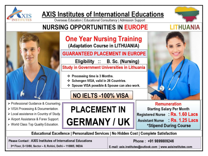 nurses for europe