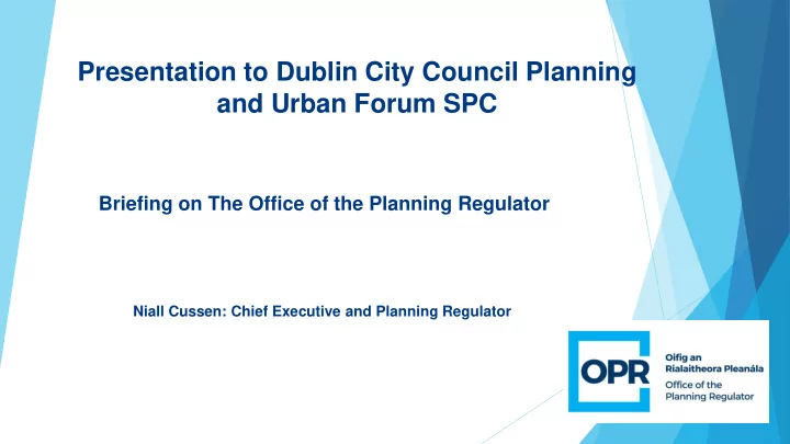 and urban forum spc