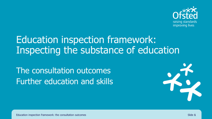 education inspection framework