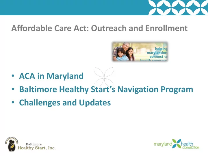 aca in maryland