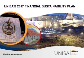 Discussion points  1.  Introduction  2.  Challenges experienced as a result of financial