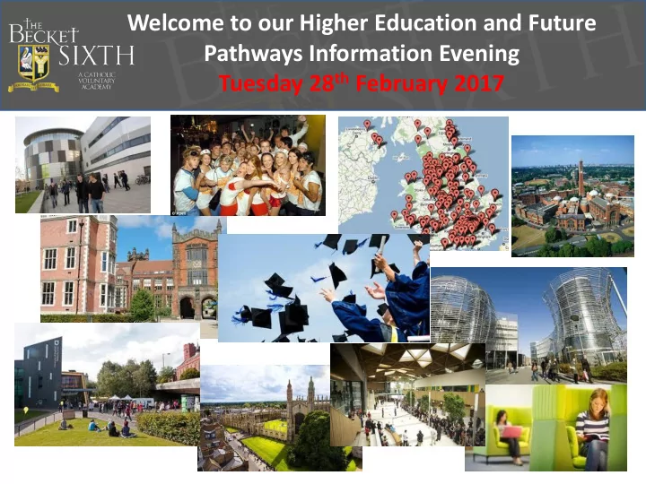 welcome to our higher education and future