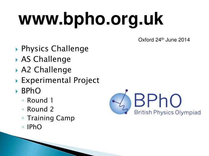 bpho org uk