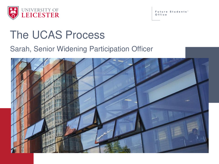 the ucas process