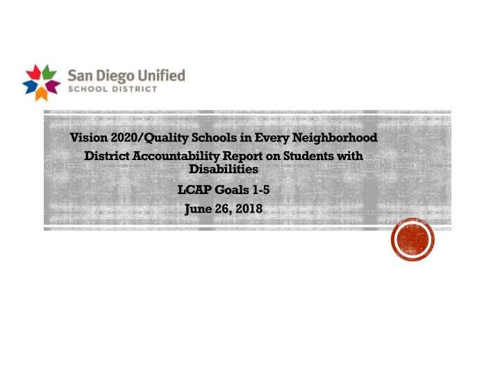 vision 2020 quality schools in every neighborhood