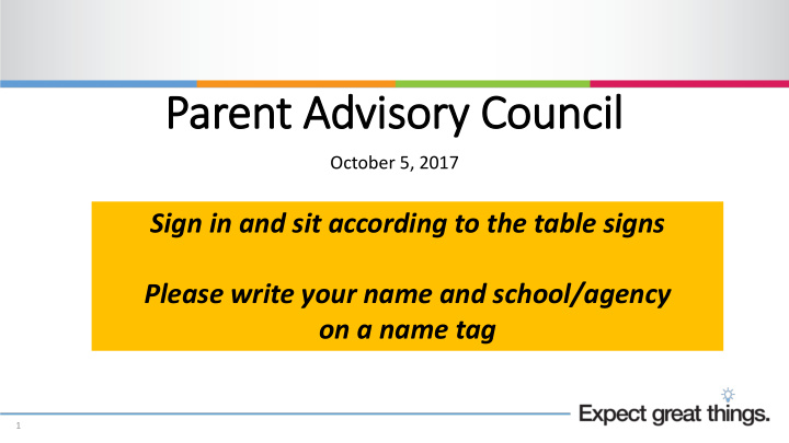 parent advisory ry council