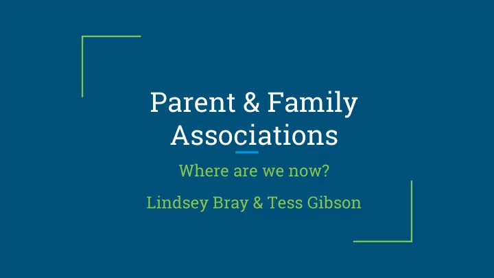parent family associations