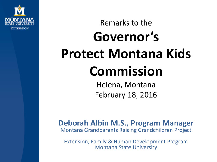 protect montana kids
