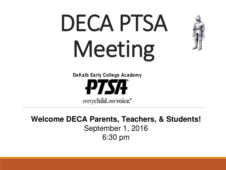 deca pt ptsa meetin ting