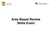 area based review