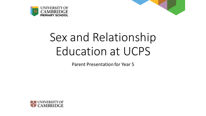 education at ucps