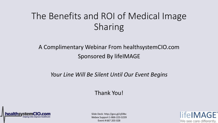 the benefits and roi of medical image