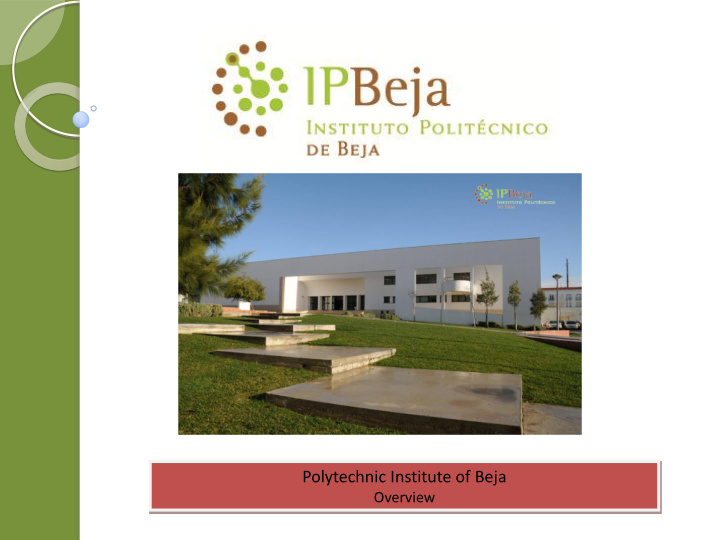 polytechnic institute of beja overview presentation t ype