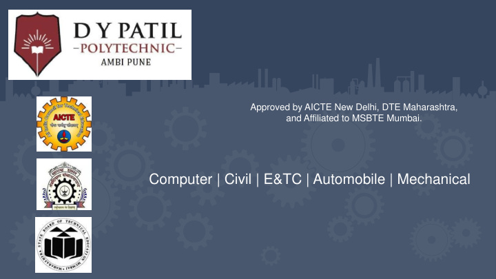 computer civil e tc automobile mechanical our leadership