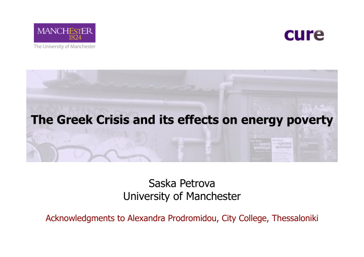 the greek crisis and its effects on energy poverty