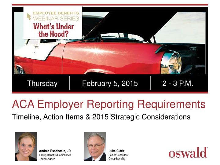 aca employer reporting requirements