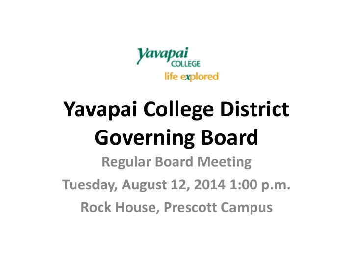 governing board
