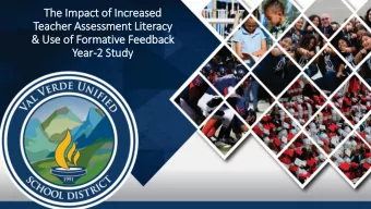 Year-2 Study Cast of Todays Characters  Michael R. McCormick, Superintendent Val Verde USD