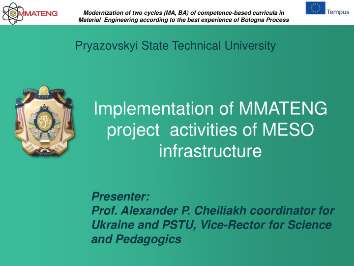 project activities of meso