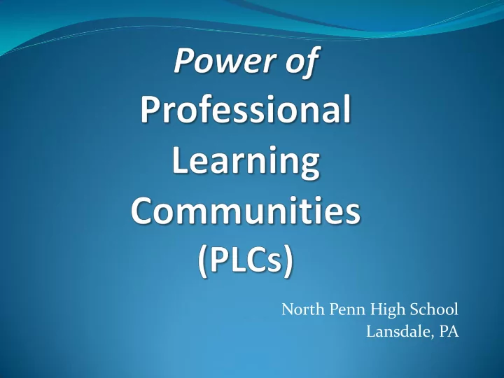 north penn high school lansdale pa