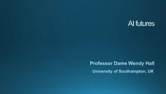 3  1960s 1970- 80s  1950s 1980s - 90s 1990s - 2000s  The Future  26-06-2018