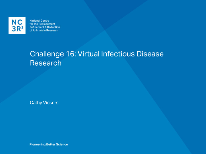 challenge 16 virtual infectious disease