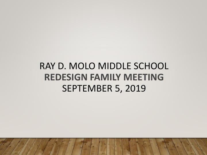 ray d molo middle school