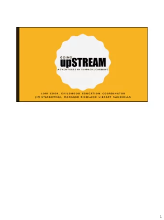 1  2  A BRIEF INTRODUCTION TO SANDHILLS  Where we are | Who we serve Our Schools: 3 within walking