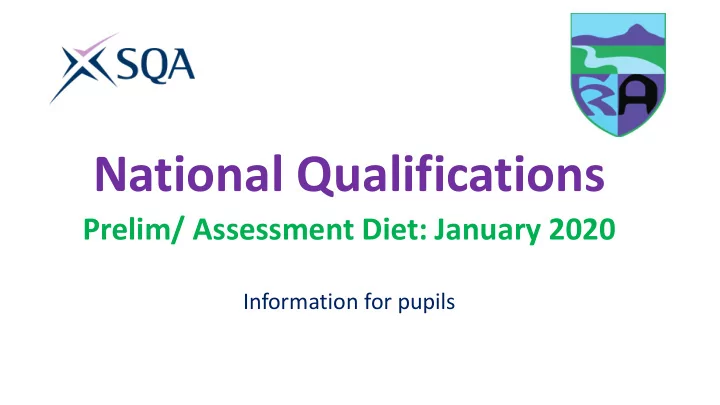 national qualifications