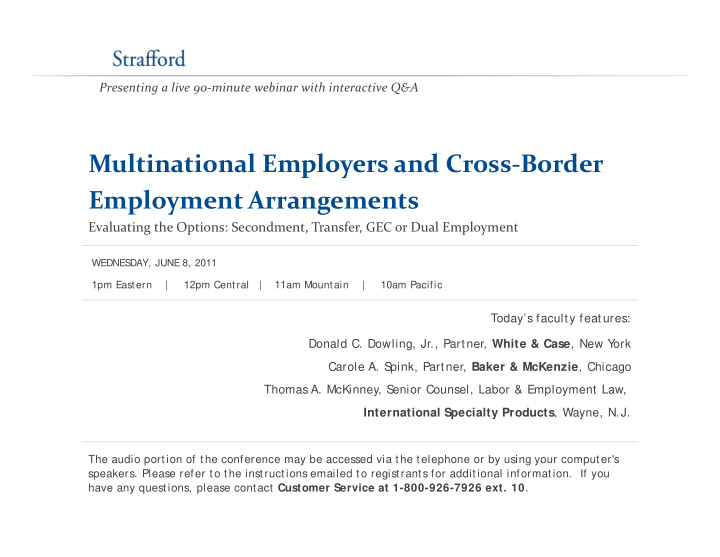 multinational employers and cross border p y employment