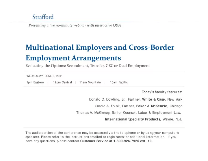 multinational employers and cross border p y employment