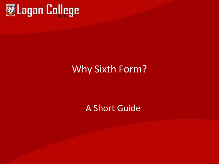 why sixth form a short guide staff miss atkinson vice