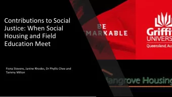 Education Meet  Fiona Stevens, Janine Rhodes, Dr Phyllis Chee and  Tammy Milton  Introduction