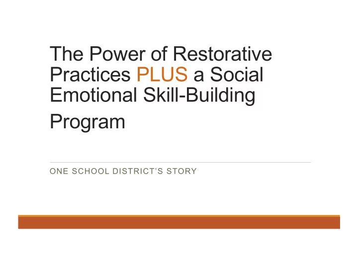 program