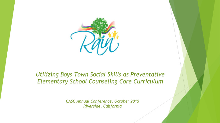 utilizing boys town social skills as preventative