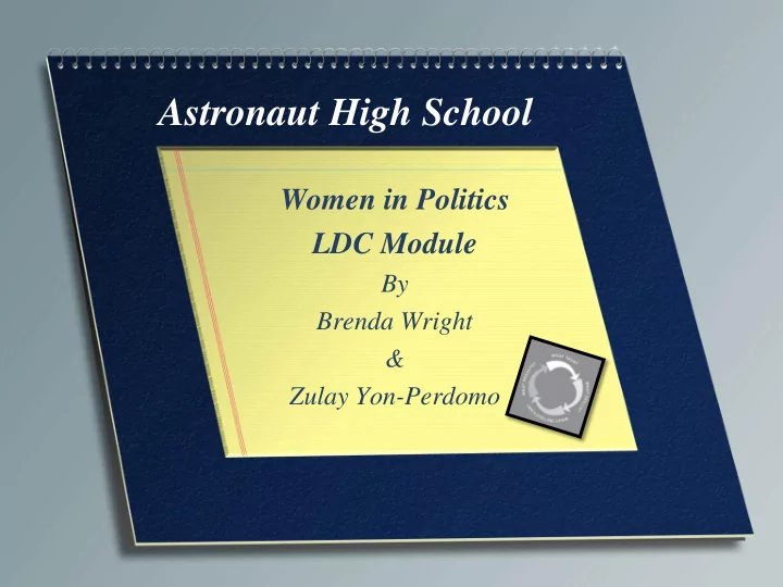 astronaut high school