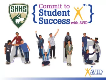 global society .  2  What AVID Is  AVID is an education program that focuses on  preparing students